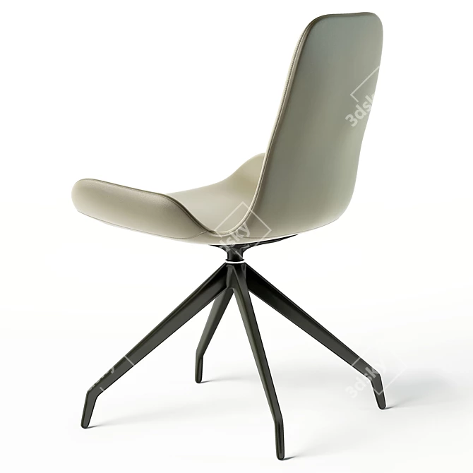 Ergonomic Flamingo Chair by Cattelan 3D model image 6