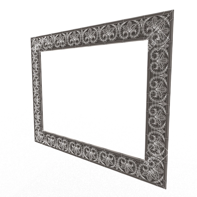 Versatile Classic Frame 3D Model 3D model image 7