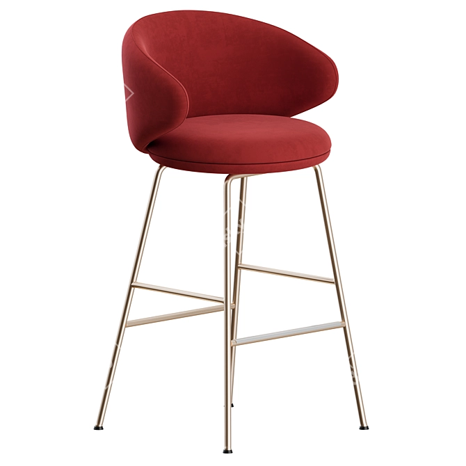 Elegant Arrmet Belle ST-4L Stools 3D model image 3