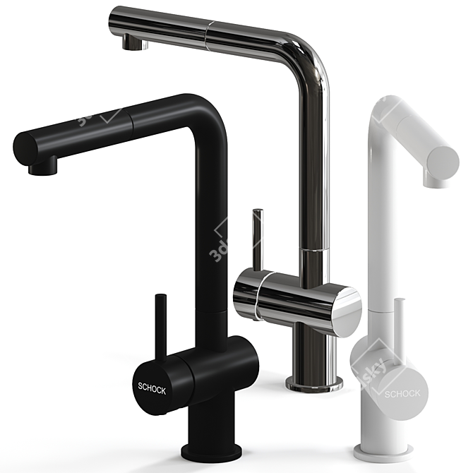 Premium Schock Epos Mixer Unit 3D model image 1