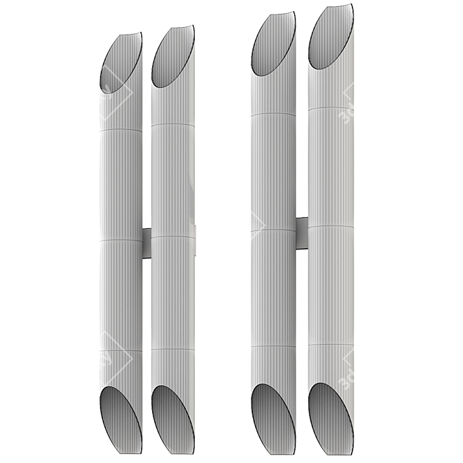Casamilano Shard Rdx Wall Lamp 3D model image 2