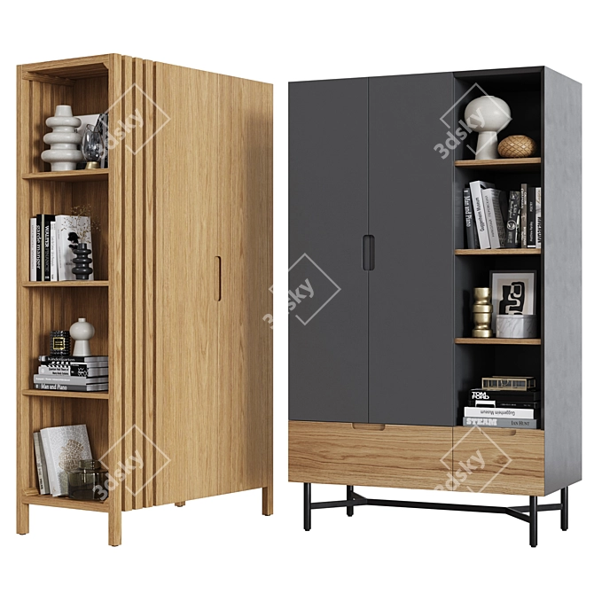 La Redoute Lora Lazar Wardrobes 3D model image 1