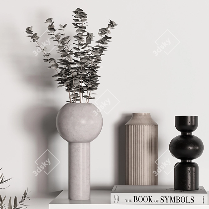 High-Quality Decorative Set for 3dsMax 3D model image 5