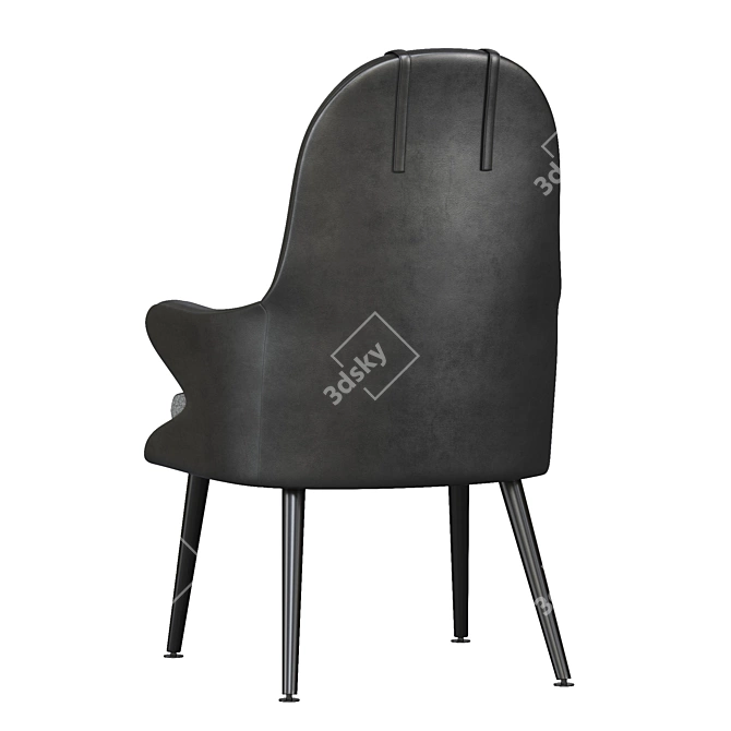 Kaia Lounge Chair 2015 Render 3D model image 5