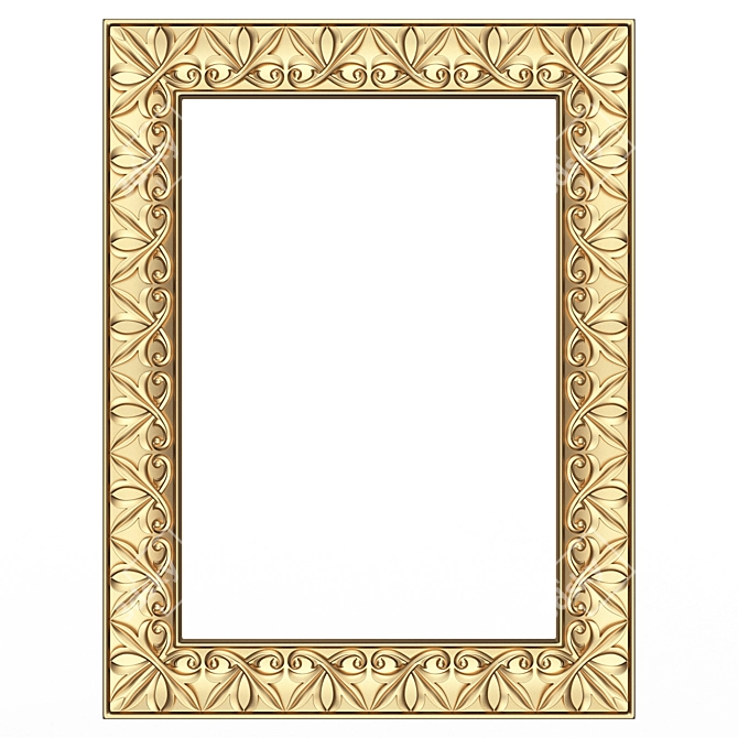 3D Classic Frame 030 Model 3D model image 1