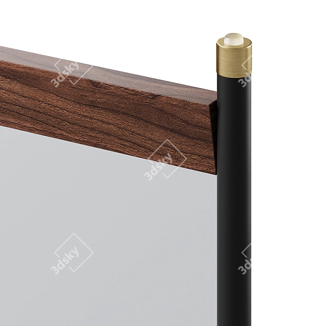 Ravello Wall Mirror by Kare Design 3D model image 3