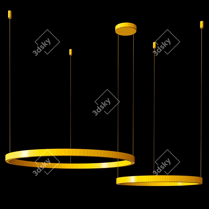 Modern Cruise LED Lamp 3D model image 5