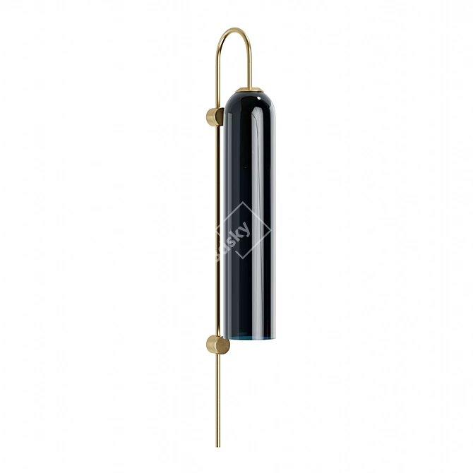 Elegant Classic Floating Lighting Fixture 3D model image 1
