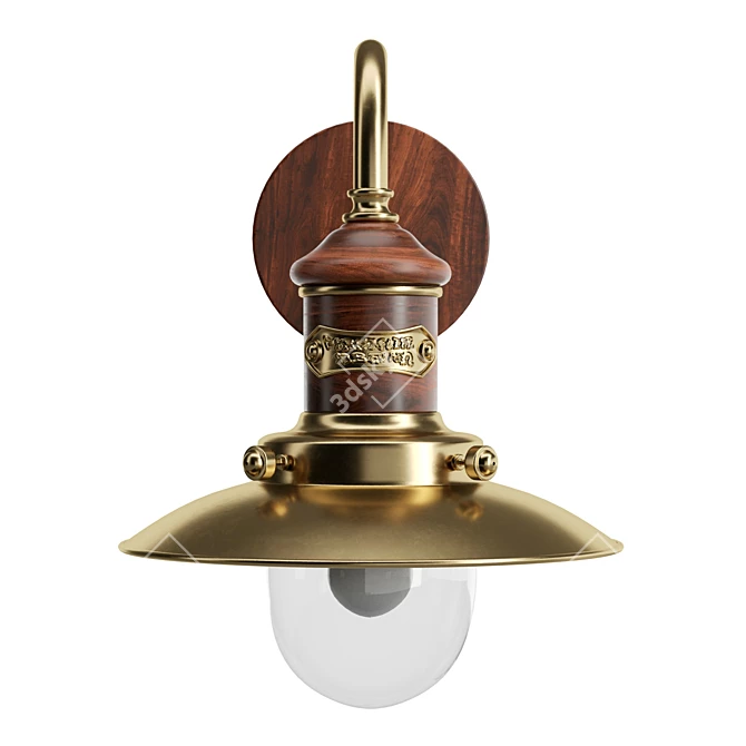 Adelaide Sconce in Aged Copper 3D model image 2