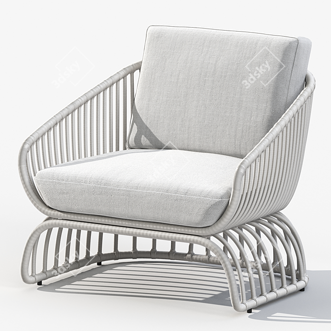 Alaro Lounge Chair by Ann Marie Vering 3D model image 2