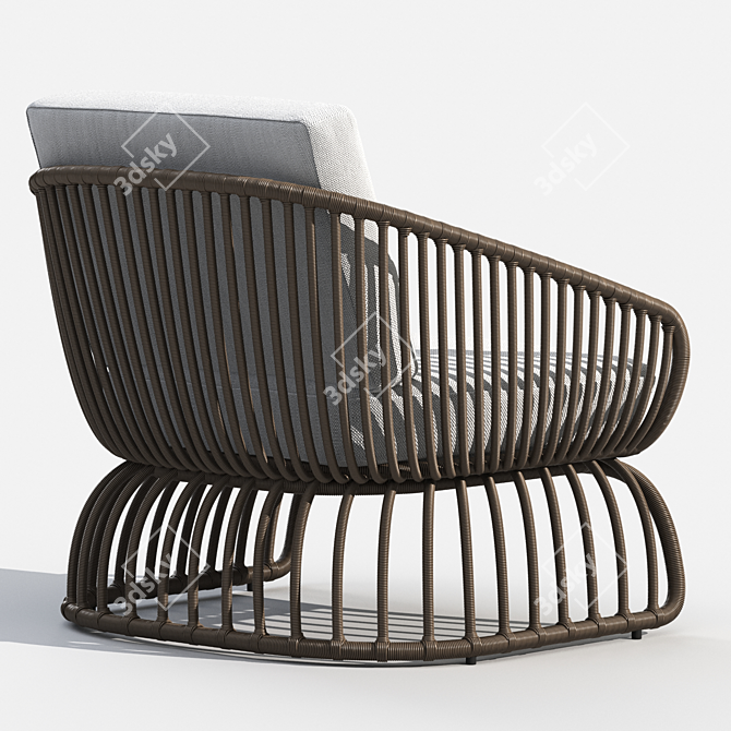 Alaro Lounge Chair by Ann Marie Vering 3D model image 3