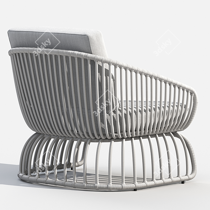 Alaro Lounge Chair by Ann Marie Vering 3D model image 4