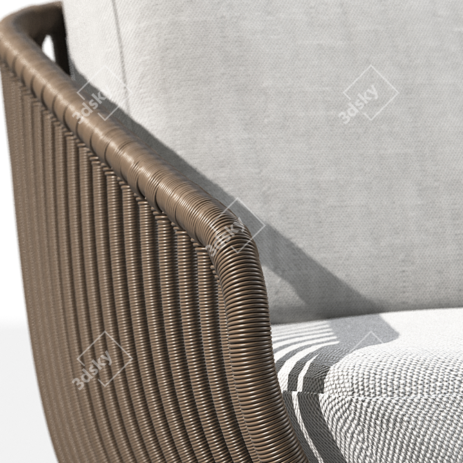 Alaro Lounge Chair by Ann Marie Vering 3D model image 5