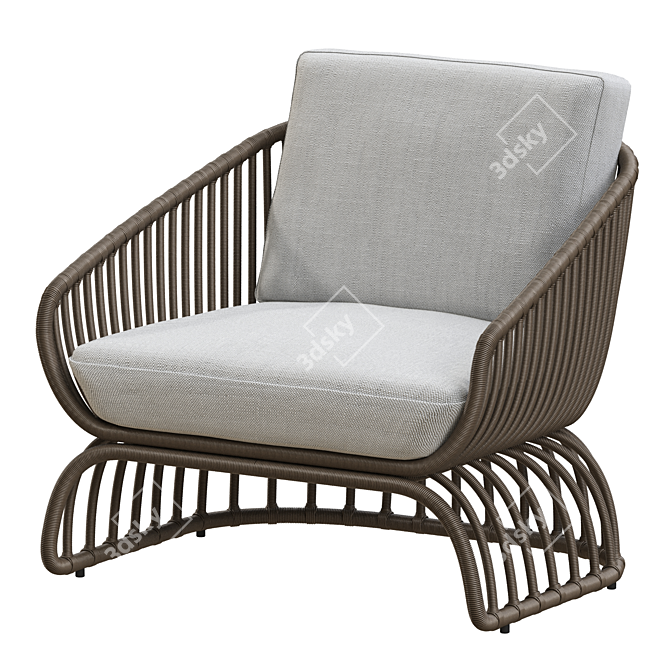 Alaro Lounge Chair by Ann Marie Vering 3D model image 8