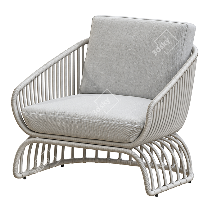 Alaro Lounge Chair by Ann Marie Vering 3D model image 9