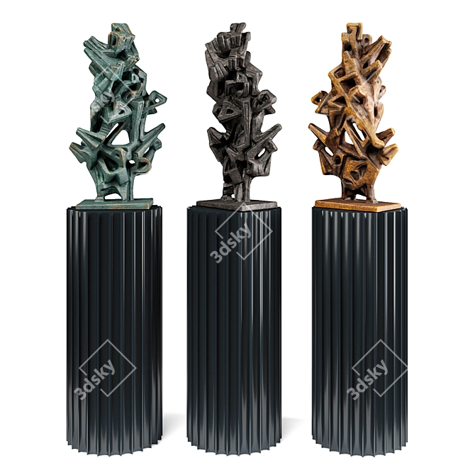 Umberto Mastroianni Sculpture Figure 3D model image 1