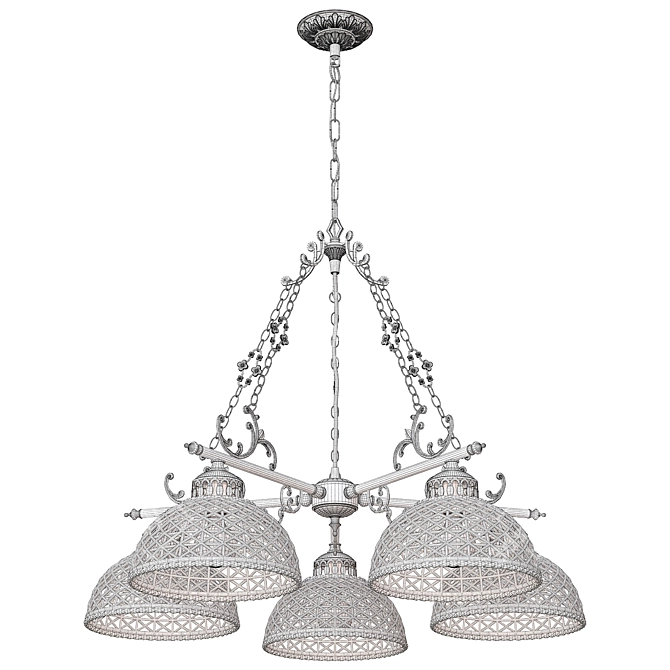 Citilux Trenzado CL415151 Pendant Light 3D model image 4