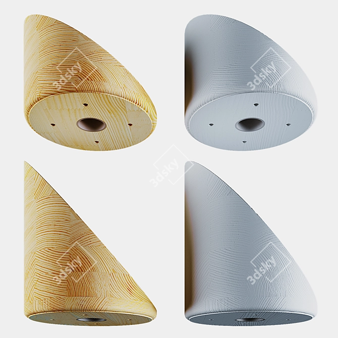 Ceiling Light Fixture Mount L3 3D model image 3