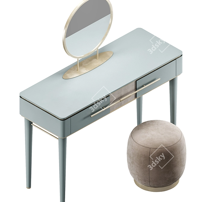 AGRA Dresser Frato 1200mm Mirror 3D model image 2