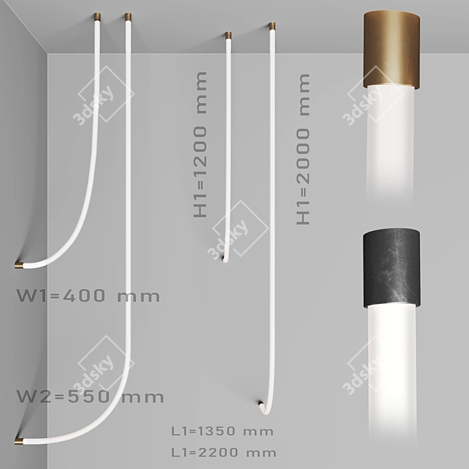 Centrsvet Flex Neon Light 3D model image 5
