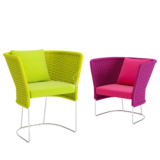 Ornué Finish Ami Chairs Stools 3D model image 2