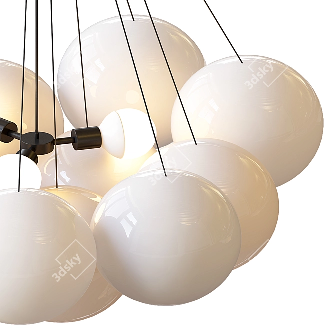 Cielo Ogden Chandelier: Elegant Illumination 3D model image 4