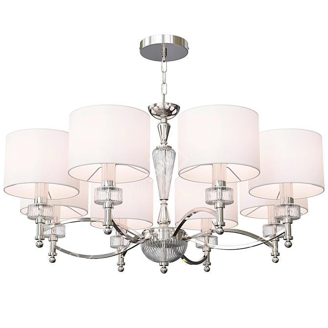 Elegant Maytoni Alicante Chandelier 3D model image 1