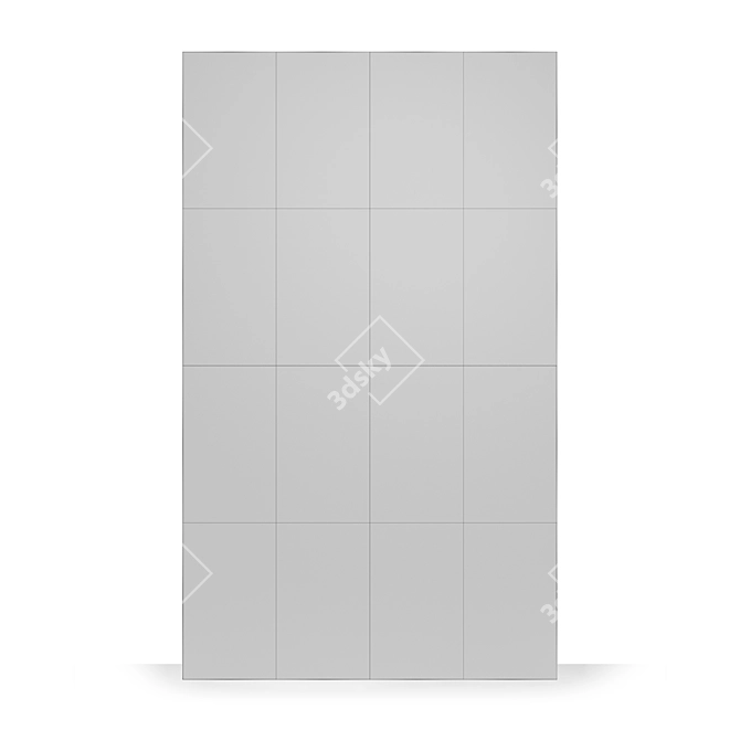 FIFTYFOURMS Wall Panels Wood-Based 3D model image 3