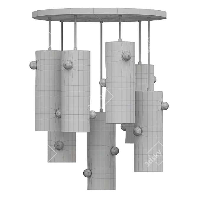 Cascading Chandelier Obscura 7 3D model image 2