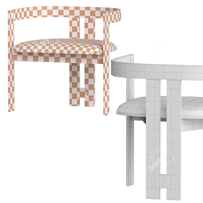 Modern Tacchini Pigreco Furniture 2017 3D model image 6