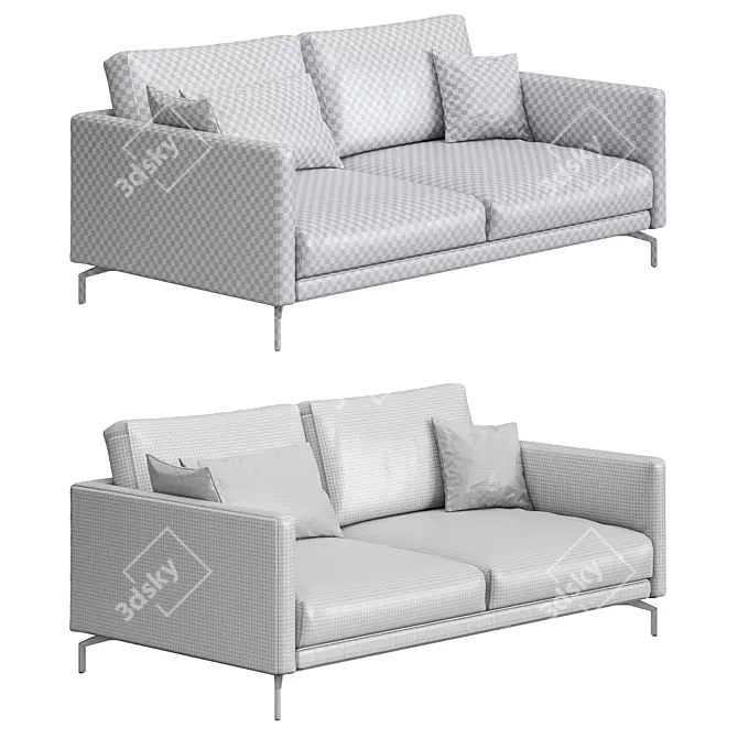 Modern Elegance: Rolf Benz Jola 3D model image 4