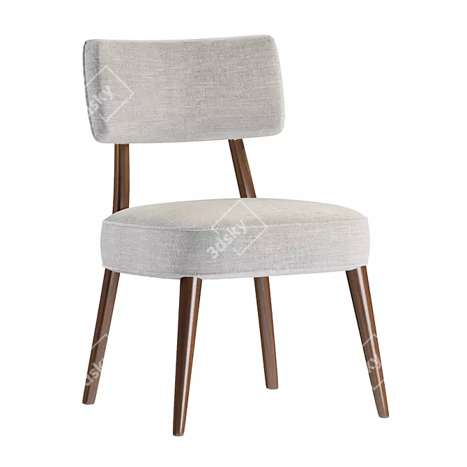 Stylish Orville Dining Chair Model 3D model image 1