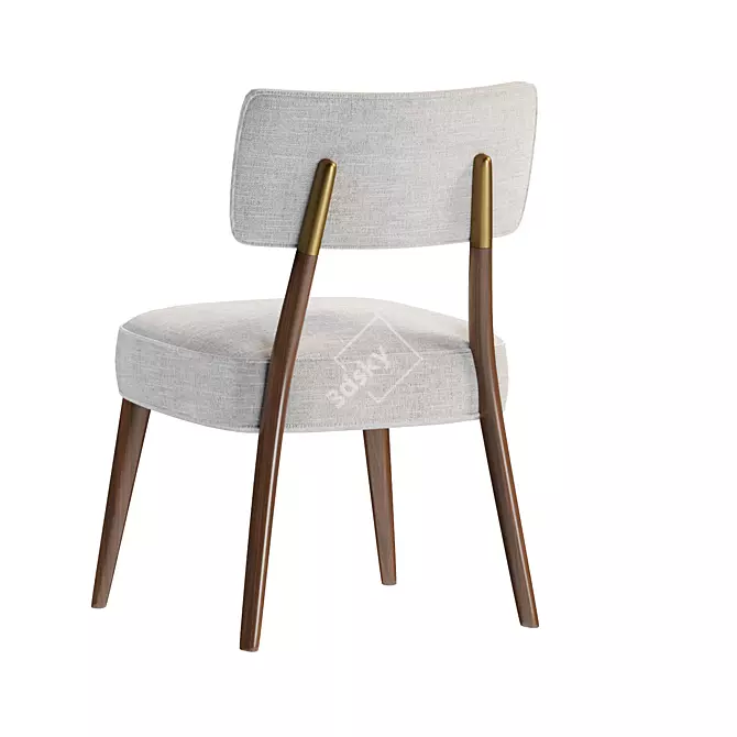 Stylish Orville Dining Chair Model 3D model image 2