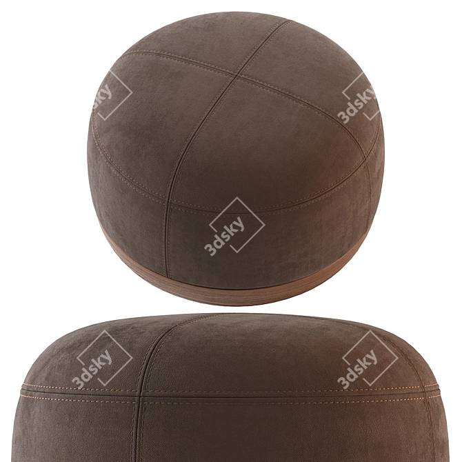 EGON Pouf Model 2013 Corona 3D model image 3
