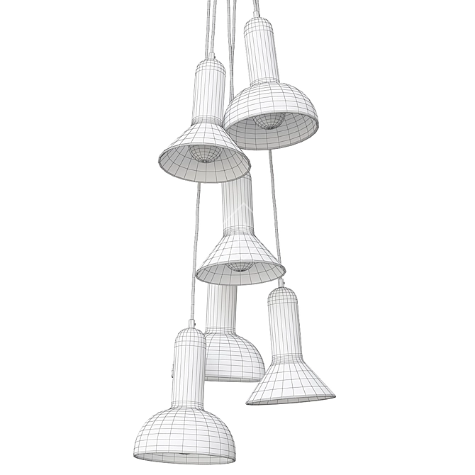 Anzazo Citrus Pendant Light Fixture 3D model image 2