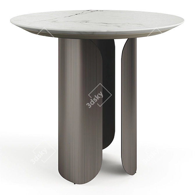 Gabriel Opera Marble Coffee Table 3D model image 2