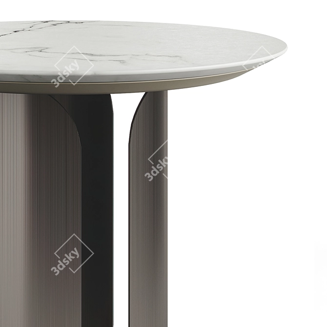 Gabriel Opera Marble Coffee Table 3D model image 3