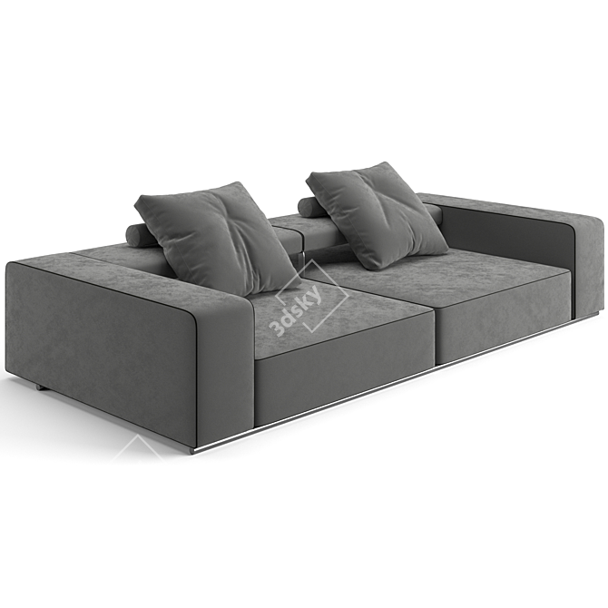 Modern B&B Italia Andy Sofa 3D model image 5