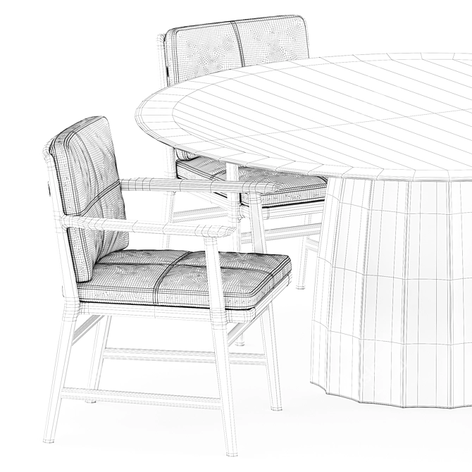 Timeandstyle Sensual Furniture Collection 3D model image 5