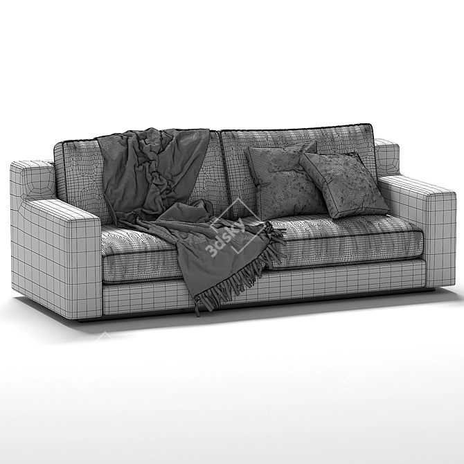 Elegant Bellotti-Ezio Sofa 2017 3D model image 4