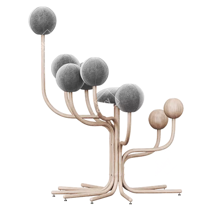 Globe Garden Sculpture Statue 2017 3D model image 3