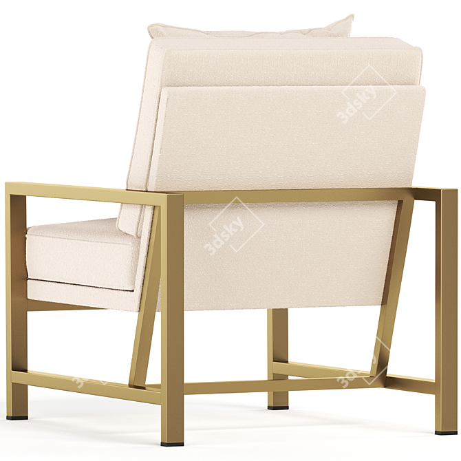 KRIZIA Armchair - Former In Italia 3D model image 3