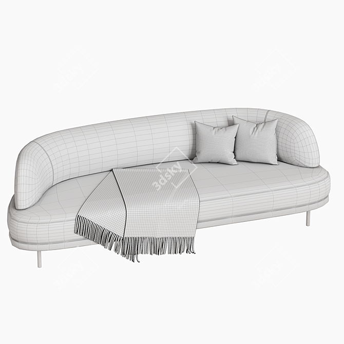 Grace 2-Seater Sofa, 2014 Version 3D model image 2