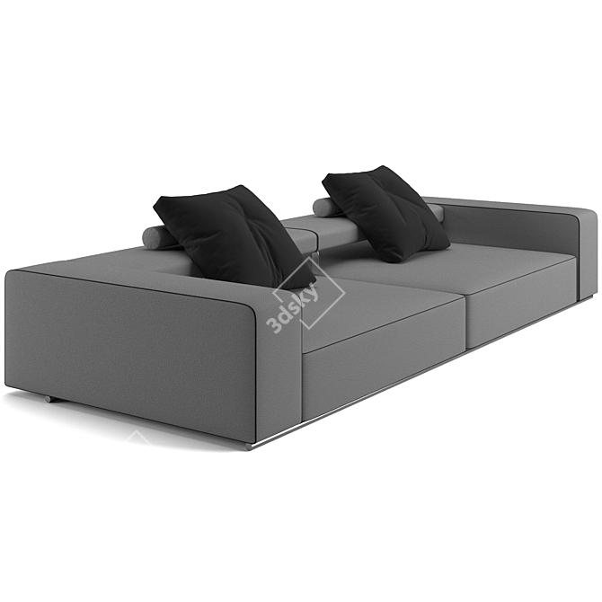 Modern B&B Italia Andy Sofa 3D model image 5