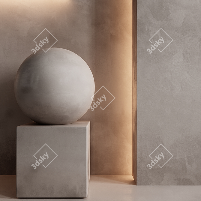 Stone Textures Pack 8K Glass 3D model image 3