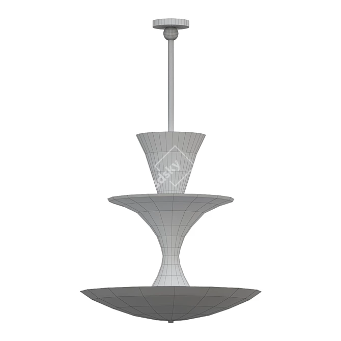 Cosmic Charm Pendant 3D model image 2