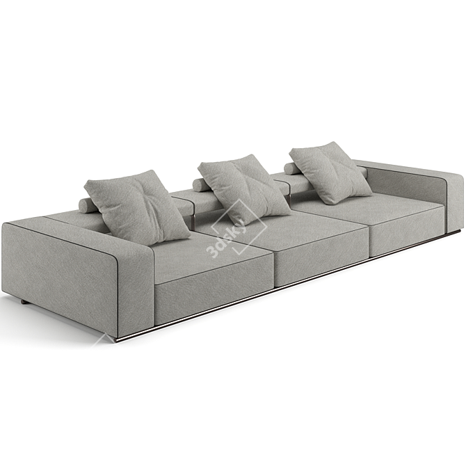 B&B Italia Andy Sofa 346cm 3D model image 2