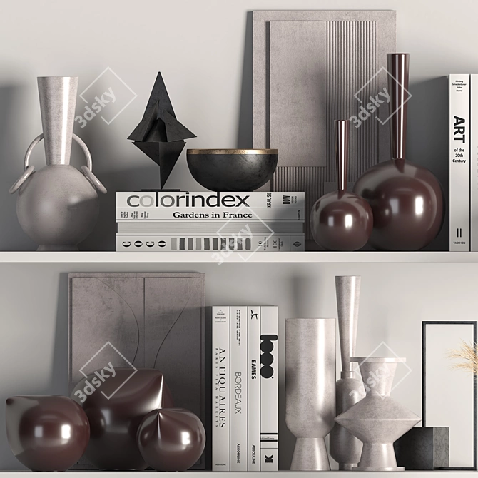 Elegant Decor Set 2015 Edition 3D model image 2