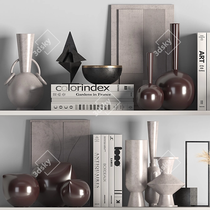 Elegant Decor Set 2015 Edition 3D model image 5