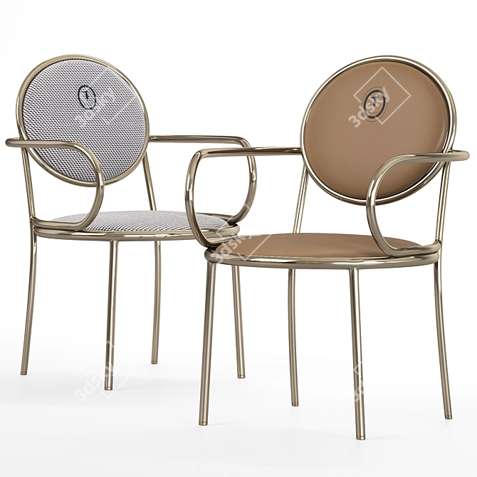 Modern Trussardi Casa Chair - 3D Model 3D model image 3